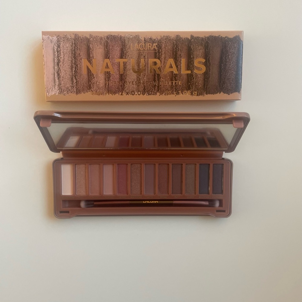 Rare Lacura Three Eyeshadow Palette for Versatile Makeup Looks
